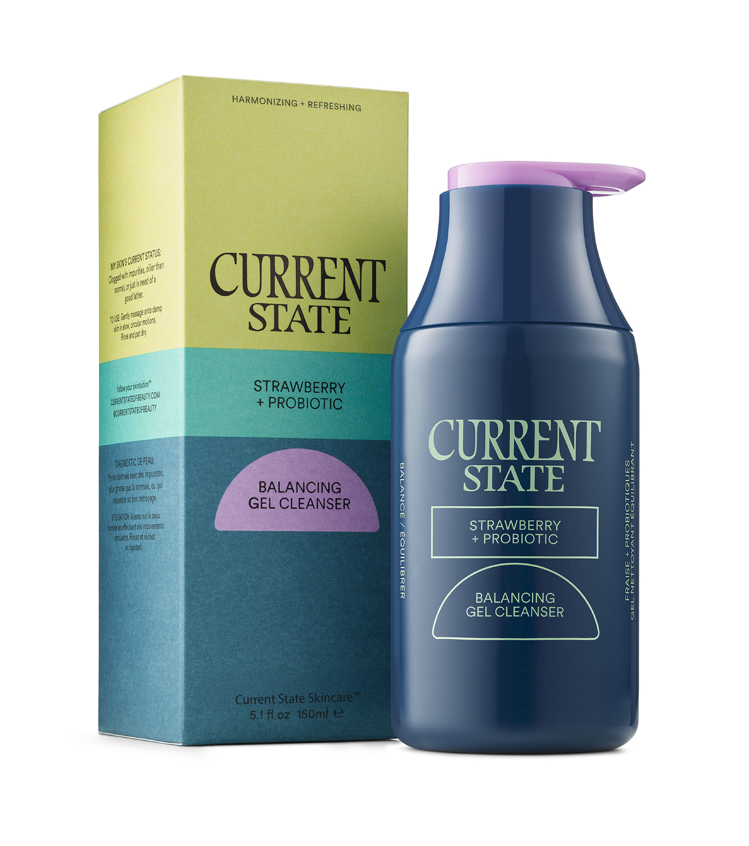 Strawberry + Probiotic Balancing Gel Cleanser – Current State Strawberry + Probiotic Balancing Gel Cleanser – Current State